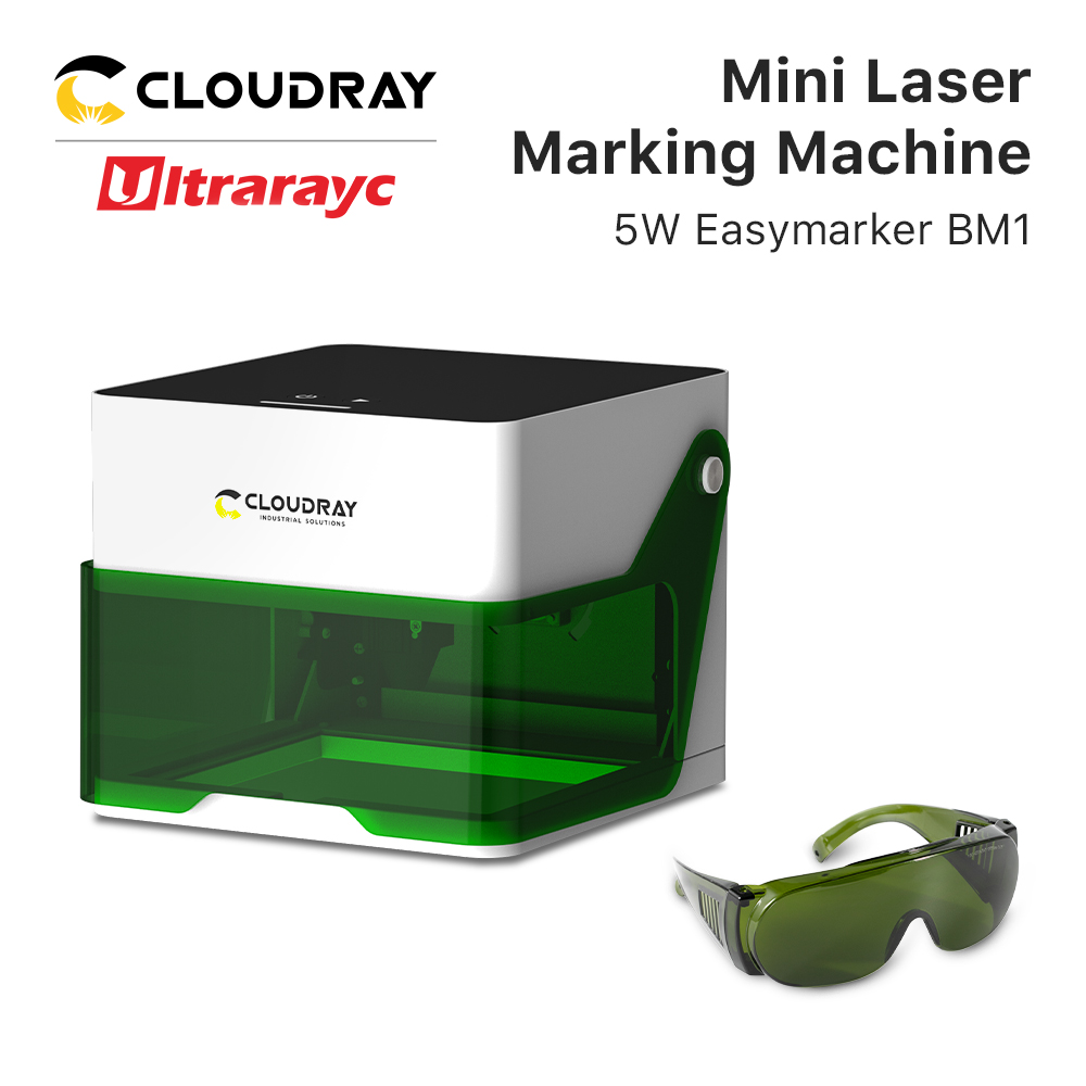Fiber Laser Marking Machine 30W - Cloudray 5000 mw CNC Mini Lazer