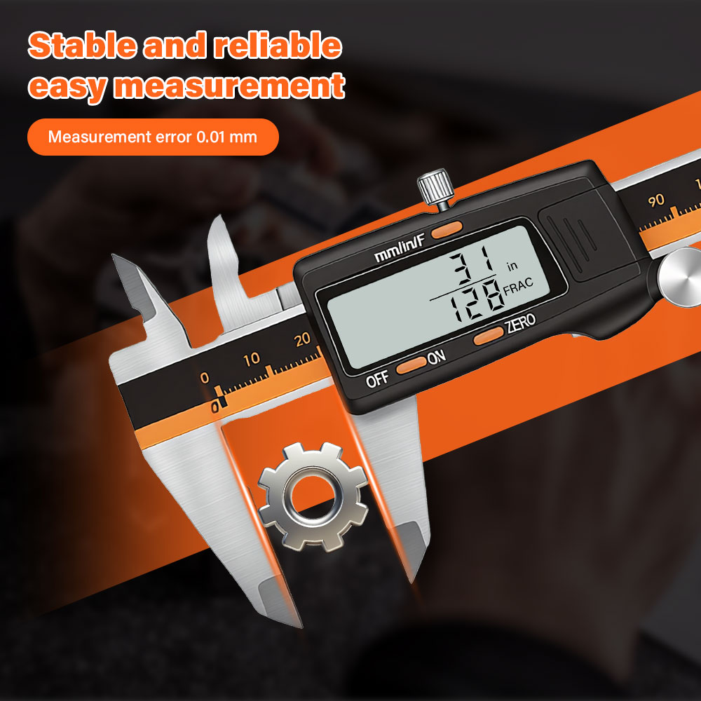 Digital Caliper 150Mm Stainless Steel - Nauwkeuriger Paslanmaz Çelik Dijital Kumpas 6