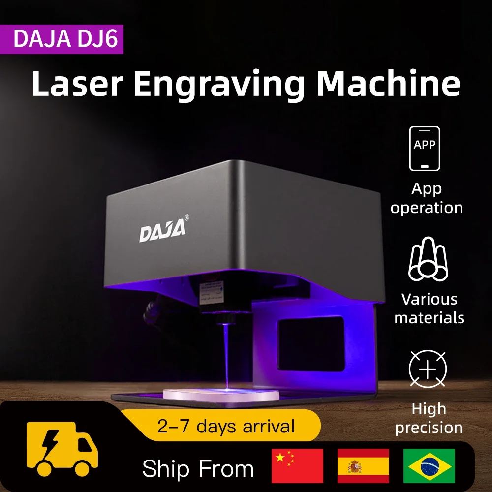 Fiber Laser Marking Machine 30W - DAJA Lazer Gravür CNC DIY DJ6
