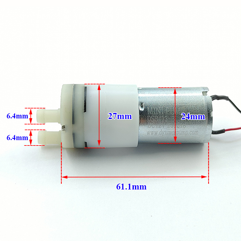 Mini Peristaltic Pump 12V - DC 12V 0.9L/dak Küçük Diyaframlı Pompa