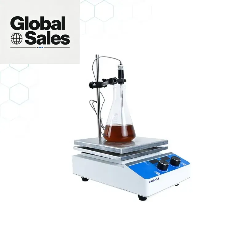 Lab Magnetic Stirrer Hot Plate - Sıcak Plaka Laboratuvar Kimyasal LED Dijital