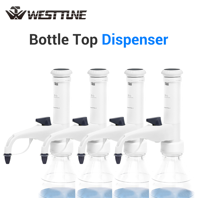 Lab Equipment - WESTTUNE Şişe Üstü Dispenser Ayarlanabilir Kantitatif