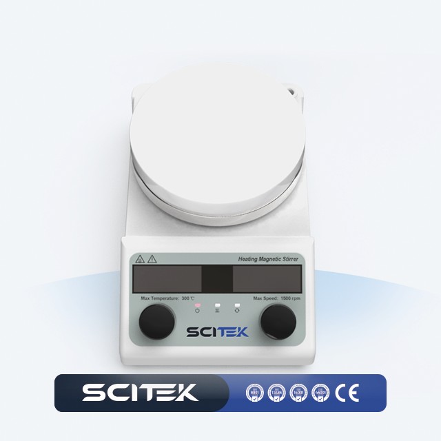 Lab Magnetic Stirrer Hot Plate - Laboratuvar İçin 138x138 Mm Çalışma Plakası