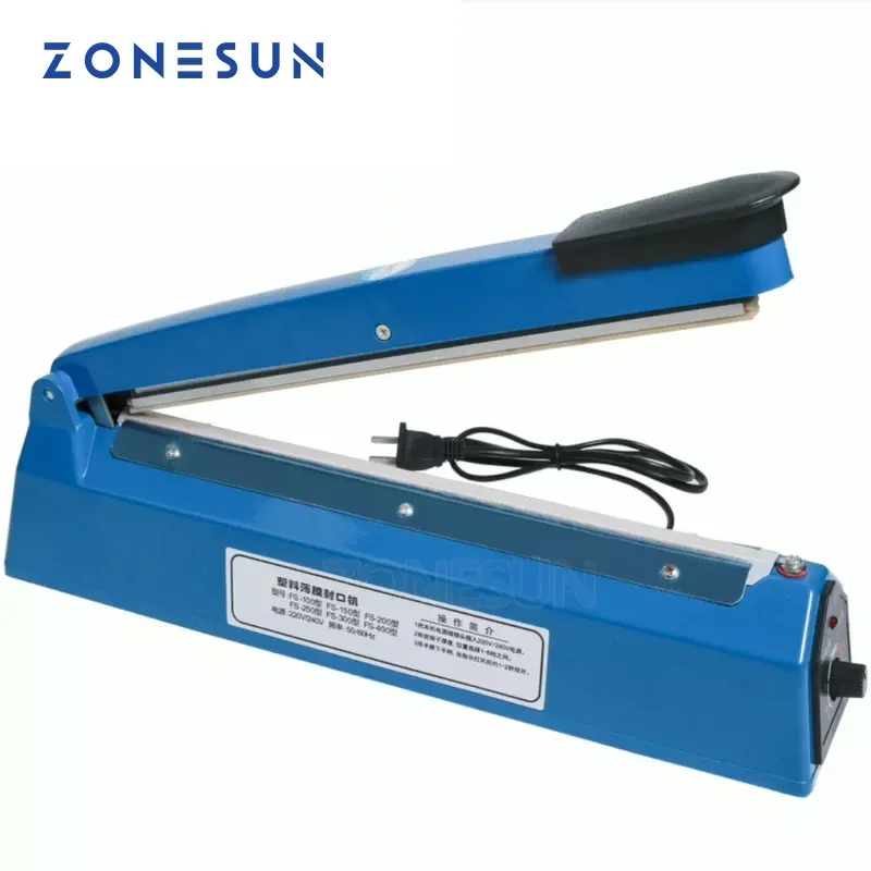 ZONESUN ZS-FS200 El Tipi Impul - Plastic Bag Impulse Heat Sealer incelemesi ve fiyatı