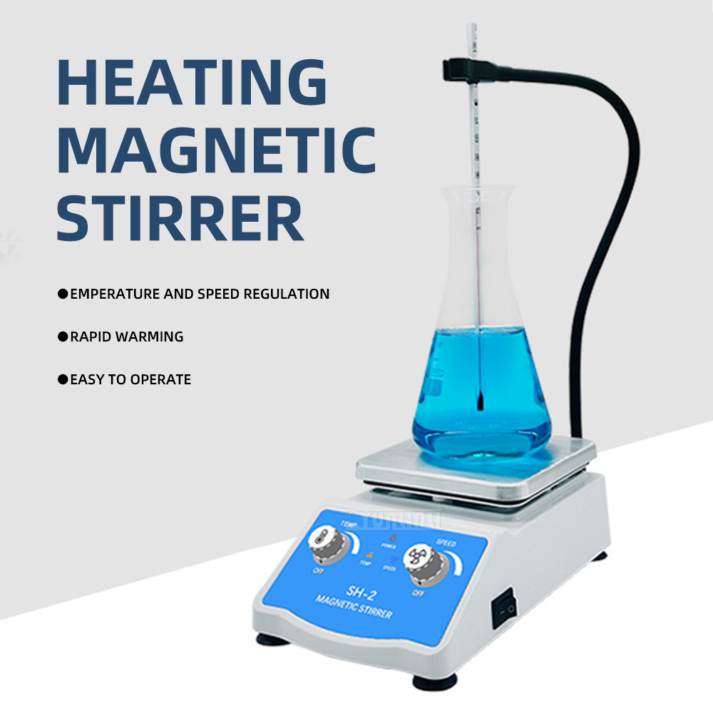 SH-2 Isıtmalı Manyetik Karıştı - Lab Magnetic Stirrer Hot Plate incelemesi ve fiyatı