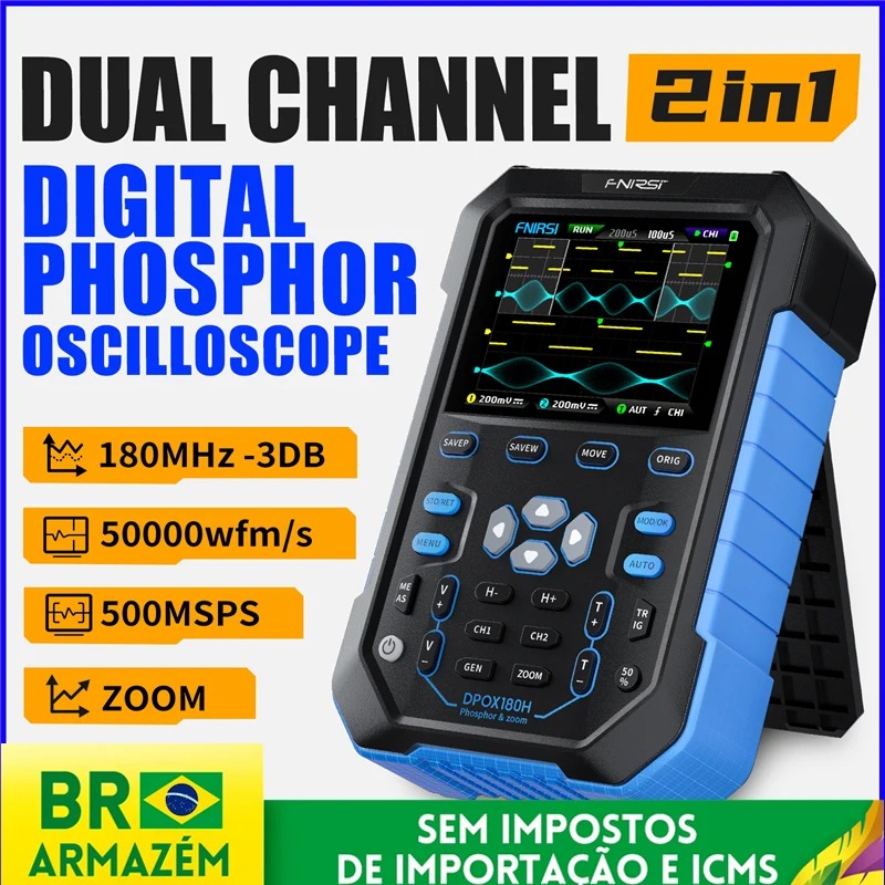 FNIRSI DPOX180H El Tipi Dijita - Fnirsi Digital Oscilloscope Handheld incelemesi ve fiyatı