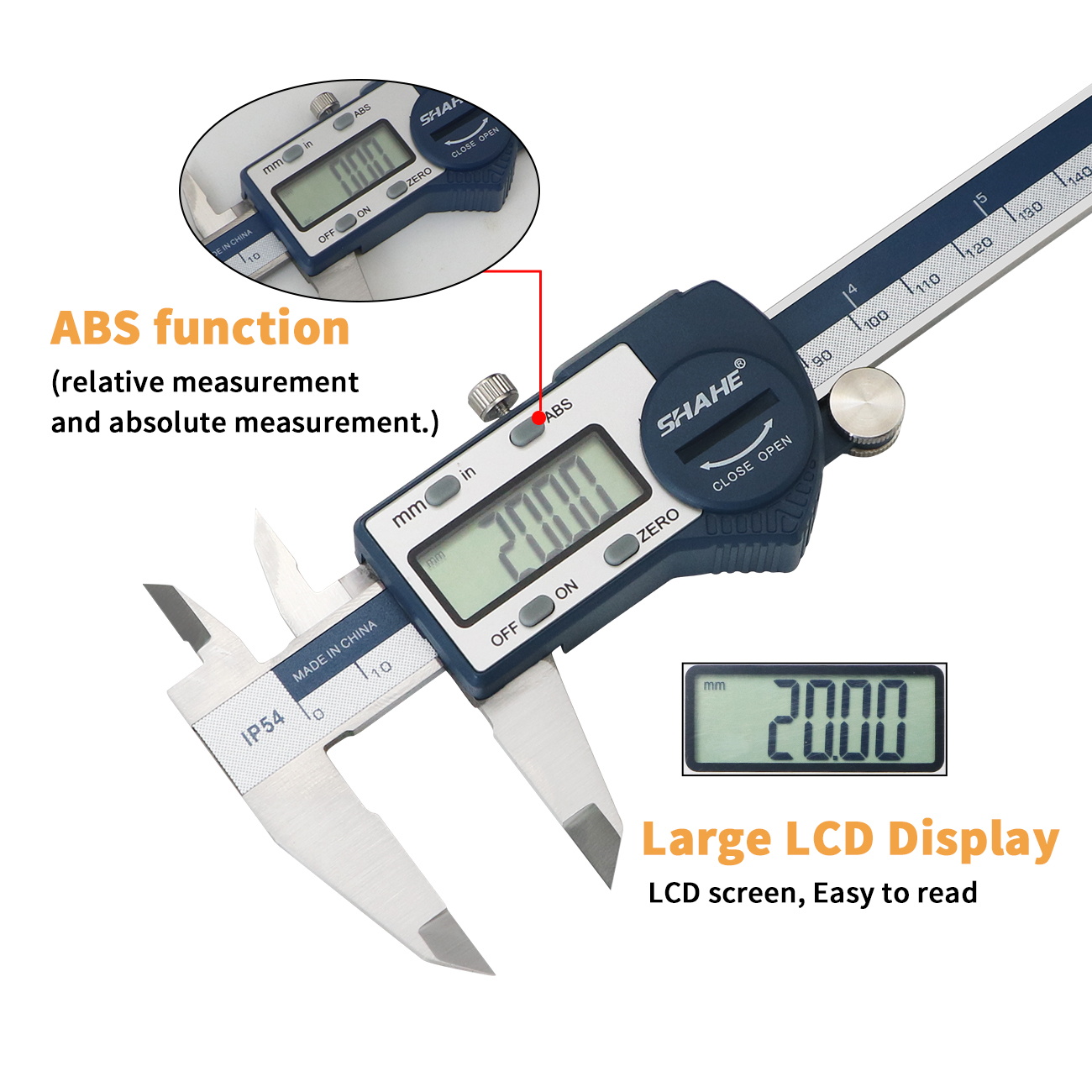 IP54 Su Geçirmez Dijital Kumpa - Digital Caliper 150Mm Stainless Steel incelemesi ve fiyatı