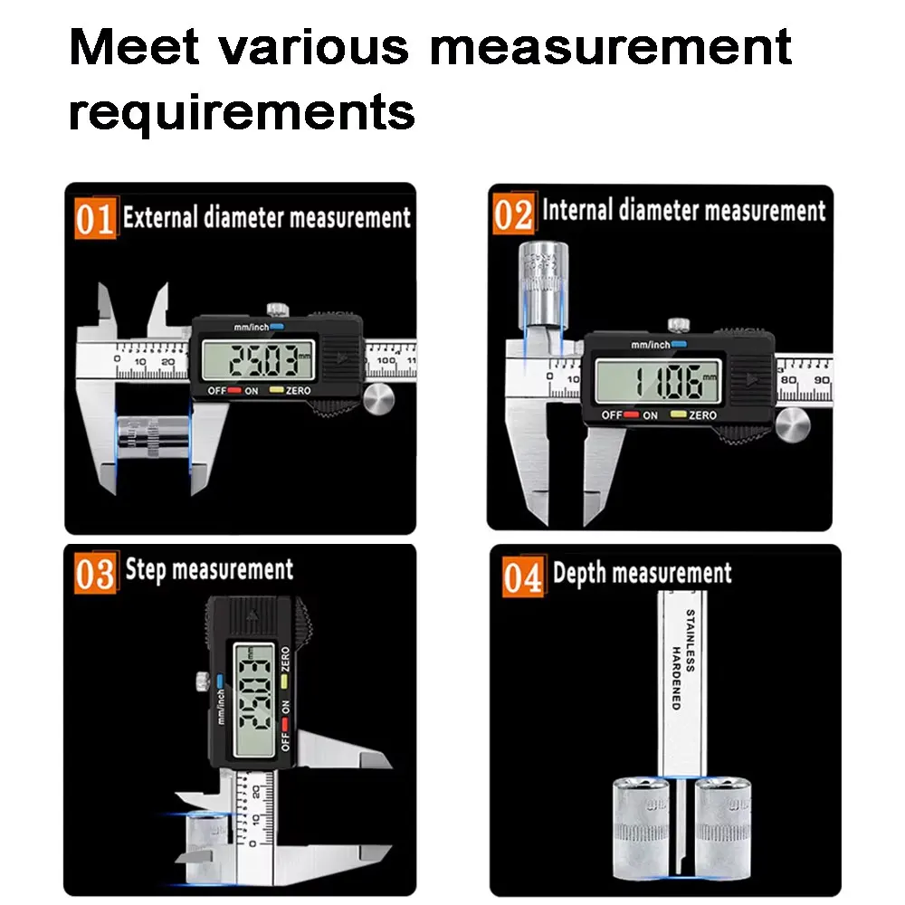 Yüksek Hassasiyetli Dijital Ku - Digital Caliper 150Mm Stainless Steel incelemesi ve fiyatı