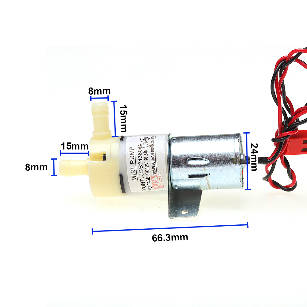 Mini 370 Su Emme Pompası DC 7. - Mini Peristaltic Pump 12V incelemesi ve fiyatı