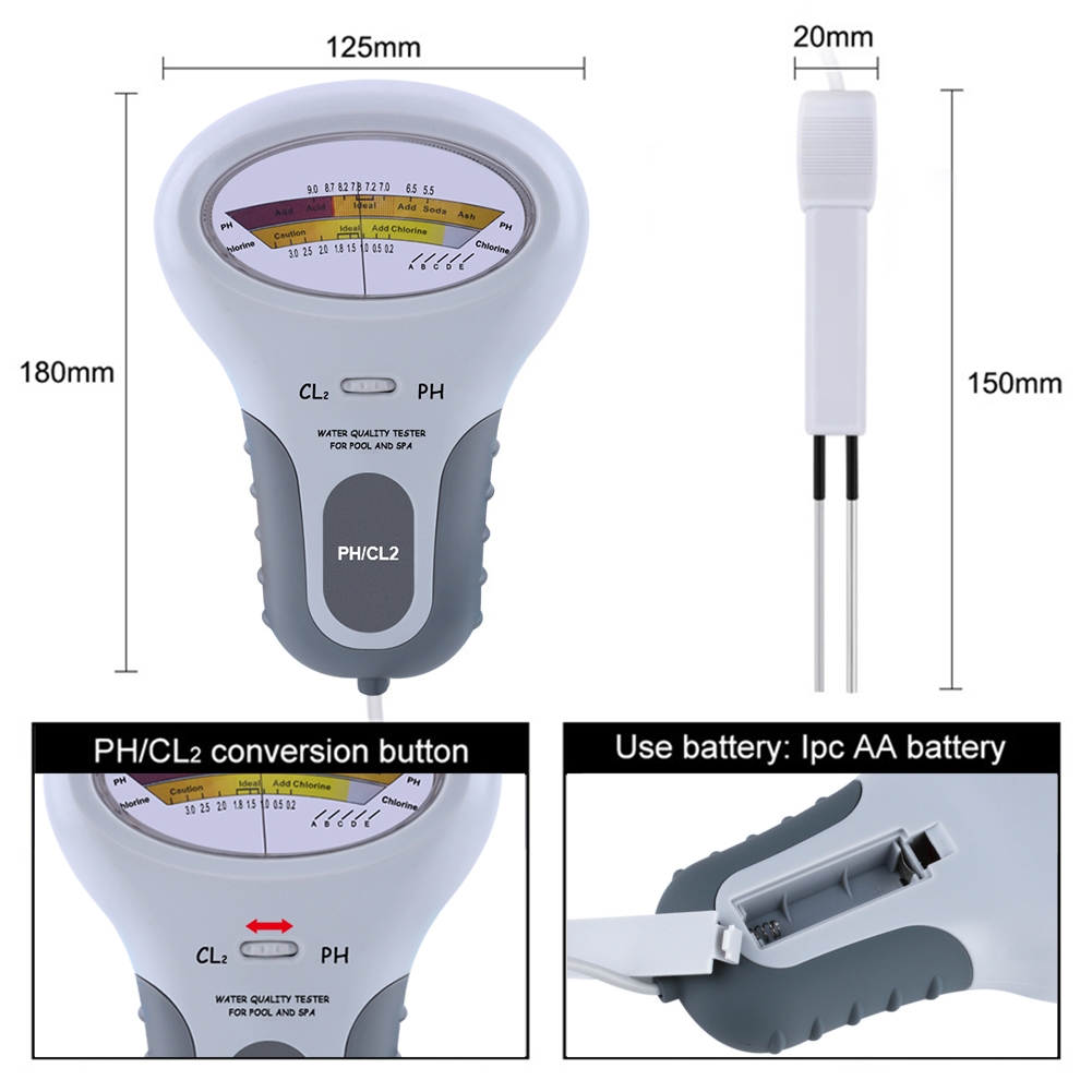 PC102 Taşınabilir Su Kalitesi  - Ph Meter Digital Water Tester incelemesi ve fiyatı