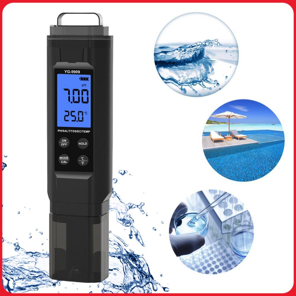 5'i 1 arada Dijital Su Kalites - Ph Meter Digital Water Tester incelemesi ve fiyatı