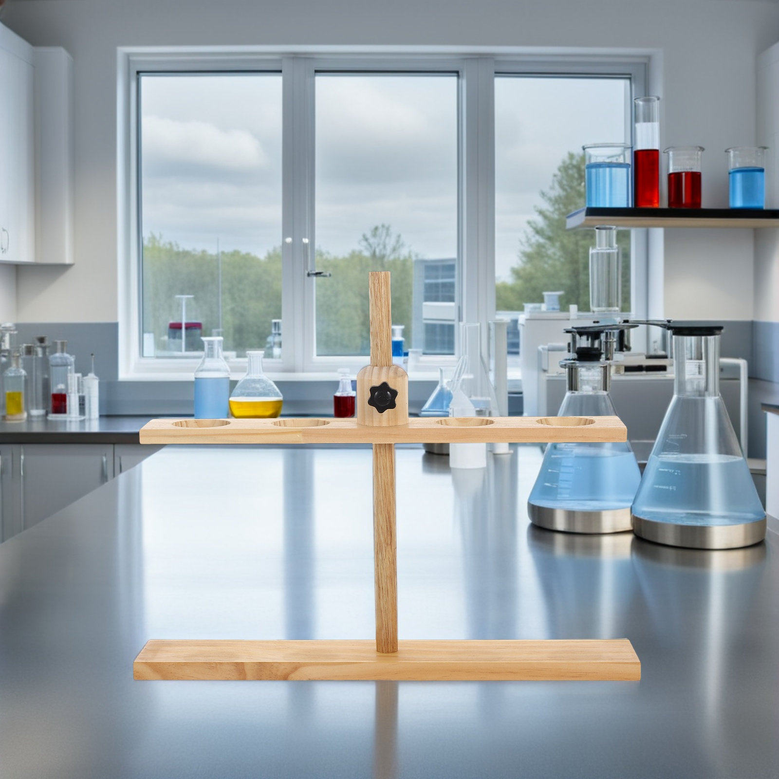 Ahşap Ayırıcı Huni Standı, Aya - Lab Equipment incelemesi ve fiyatı
