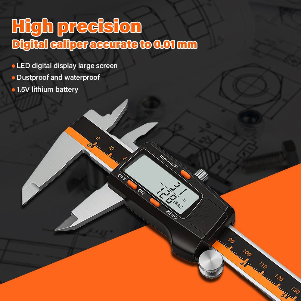 Nauwkeuriger Paslanmaz Çelik D - Digital Caliper 150Mm Stainless Steel incelemesi ve fiyatı