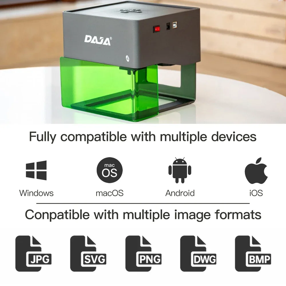 DAJA Lazer Gravür CNC DIY DJ6  - Fiber Laser Marking Machine 30W incelemesi ve fiyatı