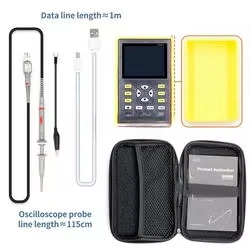 100MHz Bant Genişliği 500MS Ör - Fnirsi Digital Oscilloscope Handheld incelemesi ve fiyatı