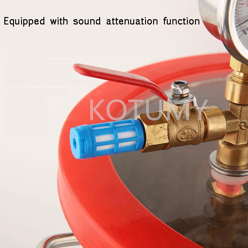 7.2L/12L/20L Paslanmaz Çelik V - Vacuum Chamber Kit With Pump incelemesi ve fiyatı