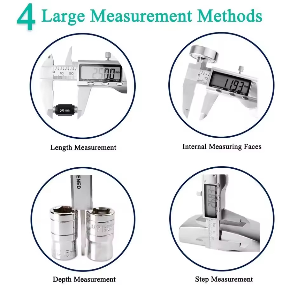 Elektronik Kumpas 6 İnç Hassas - Digital Caliper 150Mm Stainless Steel incelemesi ve fiyatı