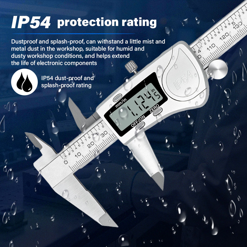 IP54 Kaliperler Paslanmaz Çeli - Digital Caliper 150Mm Stainless Steel incelemesi ve fiyatı