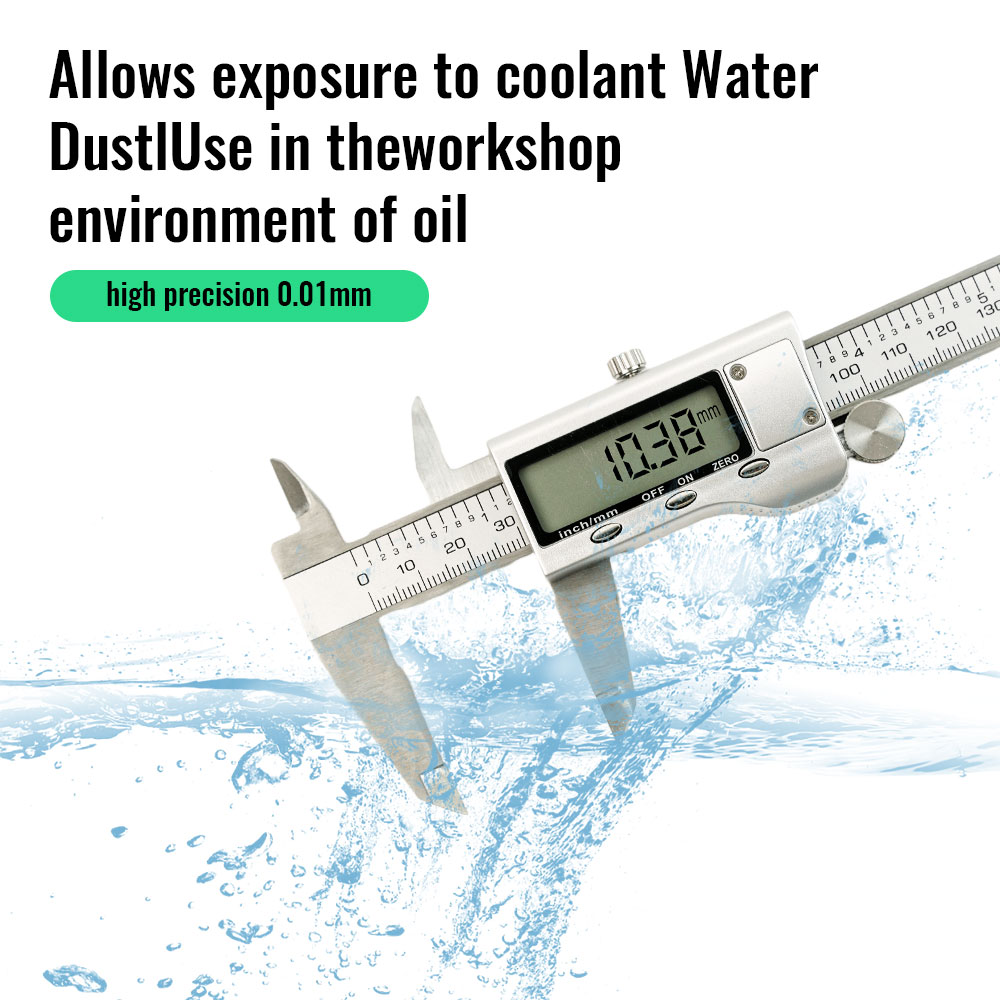 Yeni 6 İnç 0-150mm Paslanmaz Ç - Digital Caliper 150Mm Stainless Steel incelemesi ve fiyatı