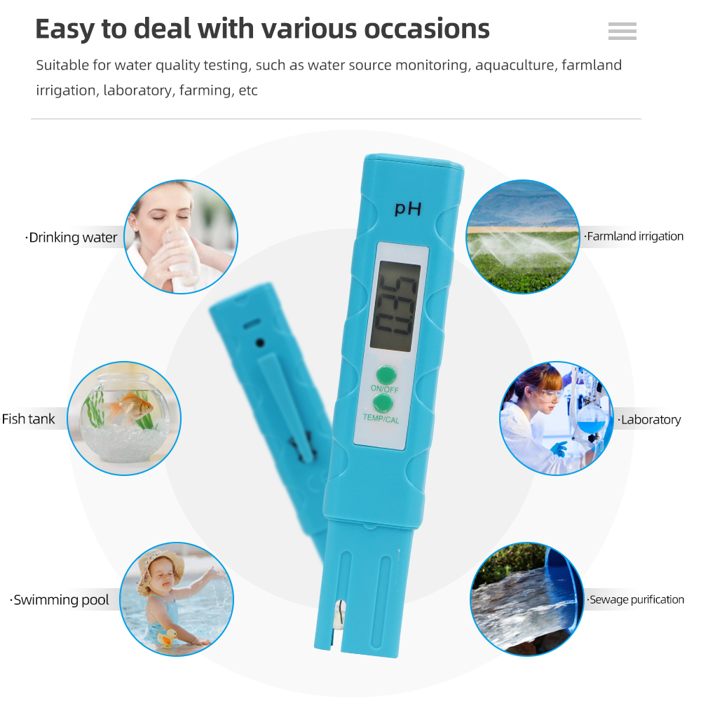 PH Ölçer Akvaryum Cep Kalemi 0 - Ph Meter Digital Water Tester incelemesi ve fiyatı
