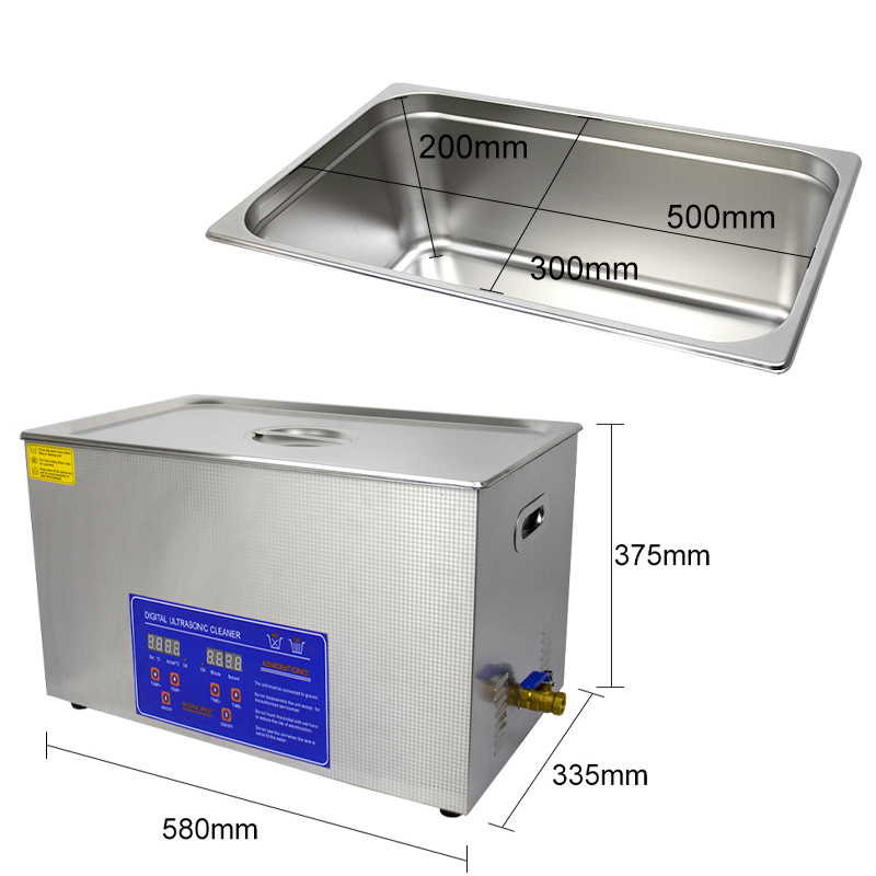 30L Dijital Ultrasonik Temizle - Ultrasonic Cleaner 30L Industrial incelemesi ve fiyatı