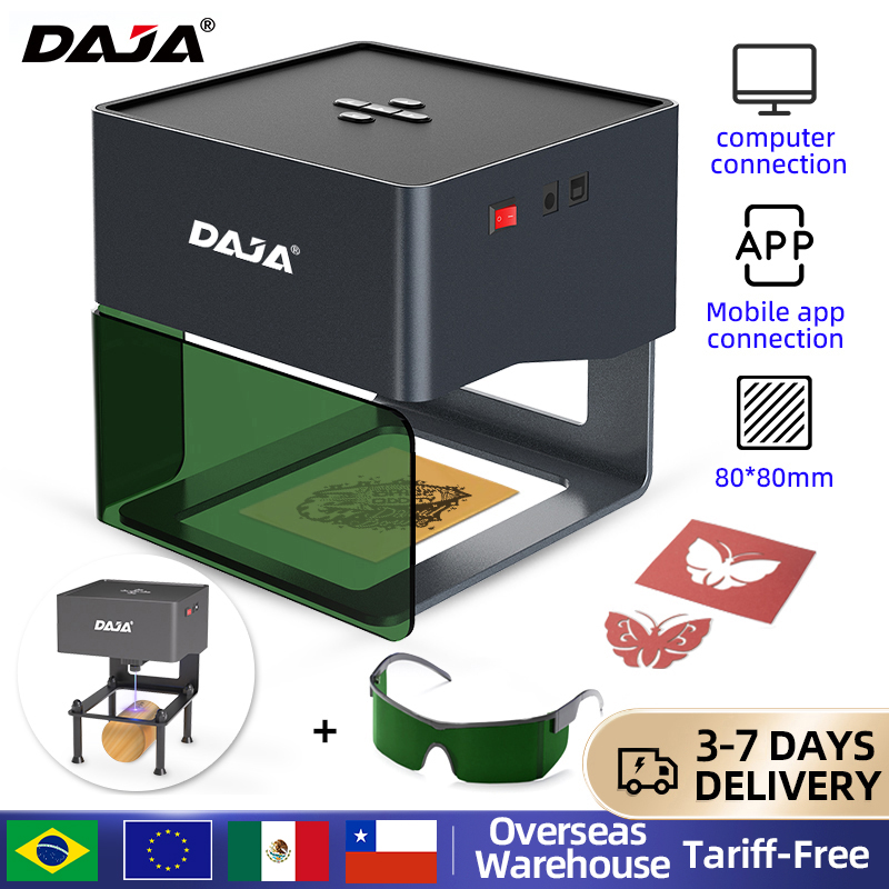 DAJA DJ6 Mini Taşınabilir Laze - Fiber Laser Marking Machine 30W incelemesi ve fiyatı
