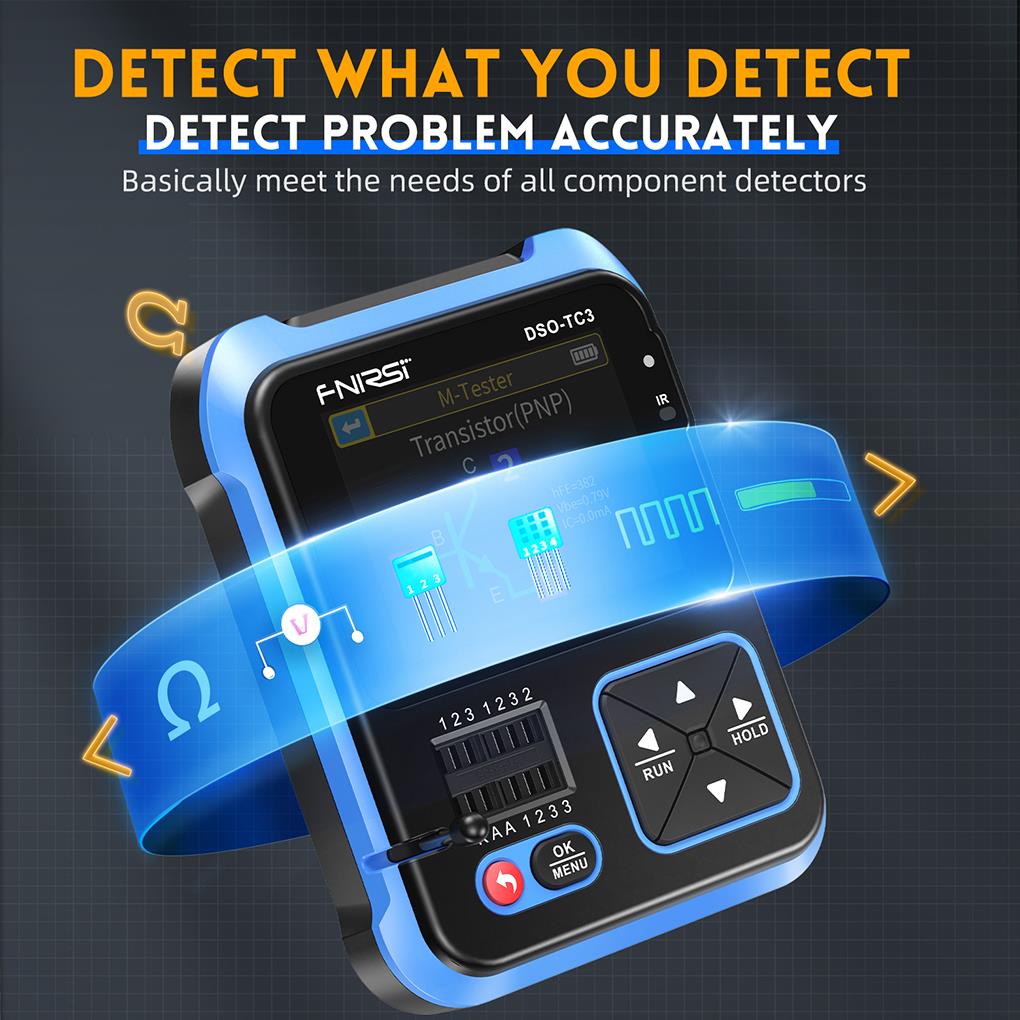 FNIRSI DSO-TC3 3in1 Mini el di - Fnirsi Digital Oscilloscope Handheld incelemesi ve fiyatı